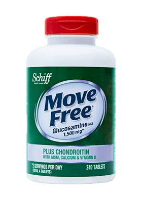 Schiff Move Free氨糖软骨素/Move Free维骨力高钙版240粒