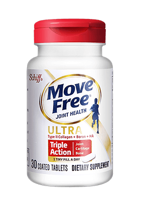 Schiff Move FreeII型胶原蛋白软骨精华素白瓶60粒